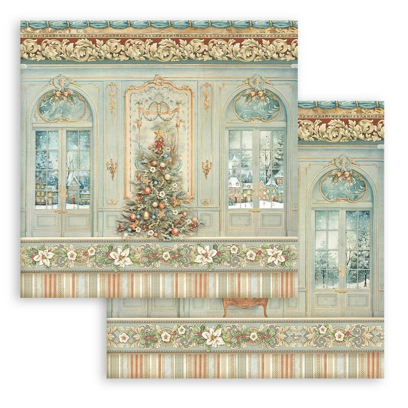 Stamperia Double-Sided paper Pad 8"x 8" 10/Pkg - The Nutcracker