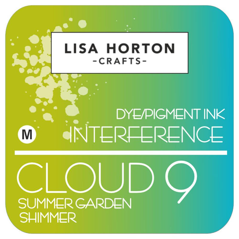 Lisa Horton Crafts Cloud 9 Shimmer Interference Ink Pad Summer Garden Shimmer