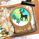 Elizabeth Craft Metal Die Snow Globe fun*