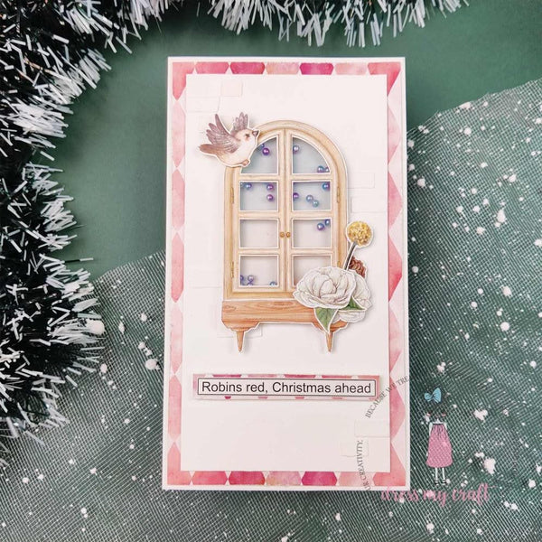 Dress My Craft Single-Sided Paper Pad 12"X12" 24/Pkg Christmas Stories, 12 Designs/2 Each*