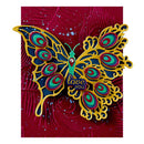 Spellbinders Etched Dies By Dawn Bibby Peacock Butterfly