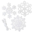 DCWV Snowflakes Chipboard*
