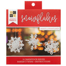 DCWV Snowflakes Chipboard*