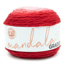 Lion Brand Mandala Gradient Yarn - Red