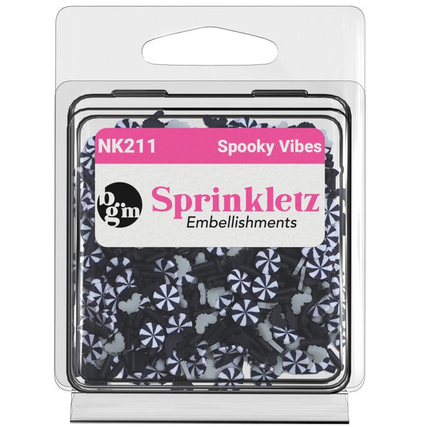 Buttons Galore Sprinkletz Embellishments 12g - Spooky Vibes*