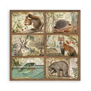 Stamperia Single-Sided Paper Pad 12"x 12" 22/Pkg - Forest