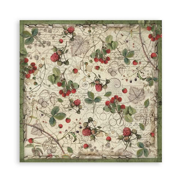 Stamperia Single-Sided Paper Pad 12"x 12" 22/Pkg - Forest