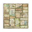 Stamperia Single-Sided Paper Pad 12"x 12" 22/Pkg - Forest