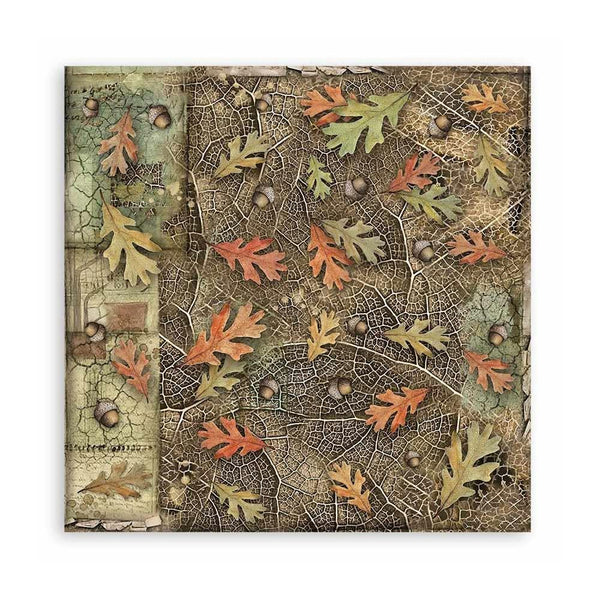 Stamperia Single-Sided Paper Pad 12"x 12" 22/Pkg - Forest