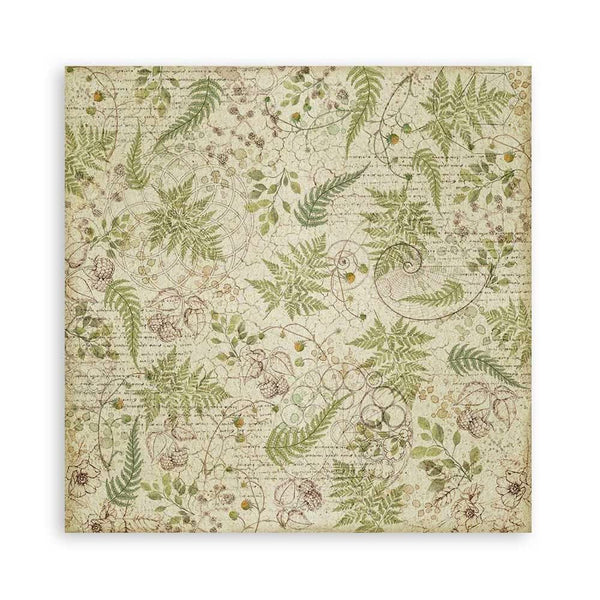 Stamperia Single-Sided Paper Pad 12"x 12" 22/Pkg - Forest