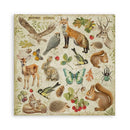 Stamperia Single-Sided Paper Pad 12"x 12" 22/Pkg - Forest