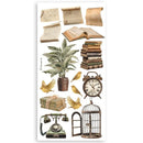 Stamperia Double-Sided Paper Cut-Outs 4/Pkg - Golden Harmony
