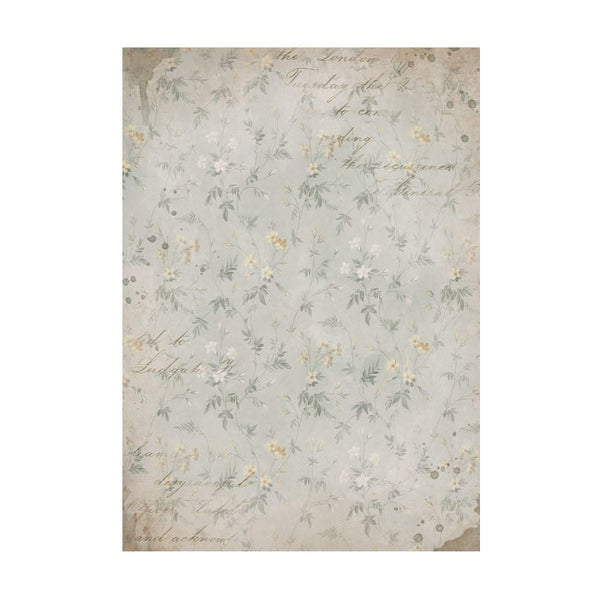 Stamperia Assorted Rice Paper Backgrounds A6 8/Sheets - Golden Harmony