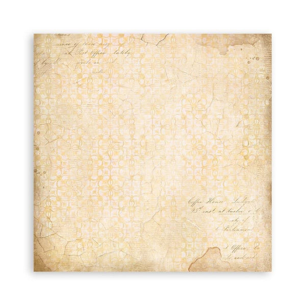 Stamperia Single-Sided Paper Pad 12"x 12" 22/Pkg - Golden Harmony