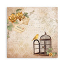 Stamperia Single-Sided Paper Pad 12"x 12" 22/Pkg - Golden Harmony