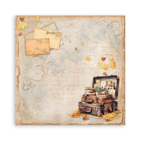 Stamperia Single-Sided Paper Pad 12"x 12" 22/Pkg - Golden Harmony