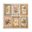 Stamperia Single-Sided Paper Pad 8"x 8" 22/Pkg - Golden Harmony*
