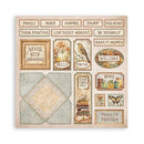 Stamperia Single-Sided Paper Pad 8"x 8" 22/Pkg - Golden Harmony*