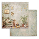 Stamperia Double-Sided Paper Pad 12"x 12" 10/Pkg - Golden Harmony*