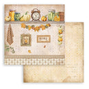 Stamperia Double-Sided Paper Pad 12"x 12" 10/Pkg - Golden Harmony*