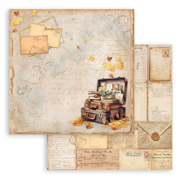 Stamperia Double-Sided Paper Pad 12"x 12" 10/Pkg - Golden Harmony*