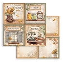 Stamperia Double-Sided Paper Pad 12"x 12" 10/Pkg - Golden Harmony*