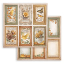 Stamperia Double-Sided Paper Pad 12"x 12" 10/Pkg - Golden Harmony*