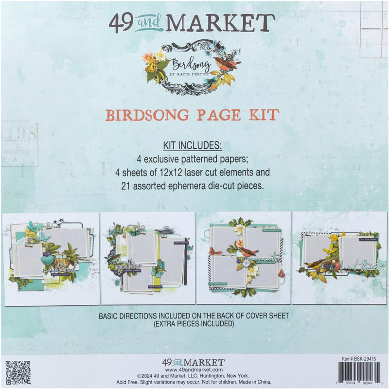 49 And Market Page Kit Birdsong