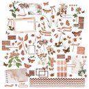 49 And Market Laser Cut Outs Elements, Colour Swatch: Terracotta