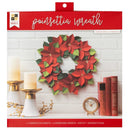 DCWV Poinsettia Wreath Makes 1*
