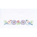 Jack Dempsey Stamped Pillowcases W/White Perle Edge 2/Pkg 2 Birds*