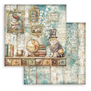 Stamperia Double-Sided Paper Pad 8"x 8" 10/Pkg - Alterego