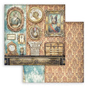 Stamperia Double-Sided Paper Pad 8"x 8" 10/Pkg - Alterego