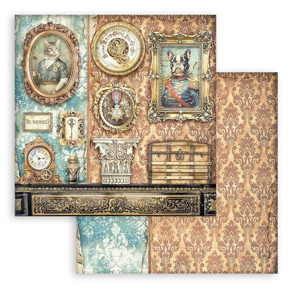 Stamperia Double-Sided Paper Pad 8"x 8" 10/Pkg - Alterego
