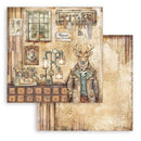 Stamperia Double-Sided Paper Pad 8"x 8" 10/Pkg - Alterego