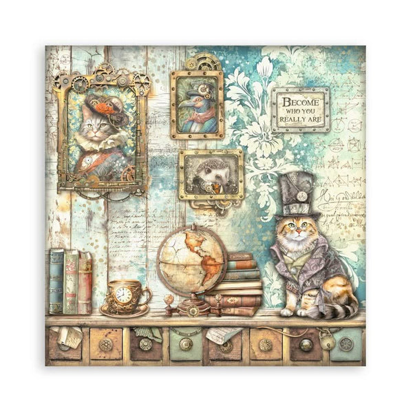 Stamperia Single-Sided Paper Pad 8"x 8" 22/Pkg - Alterego