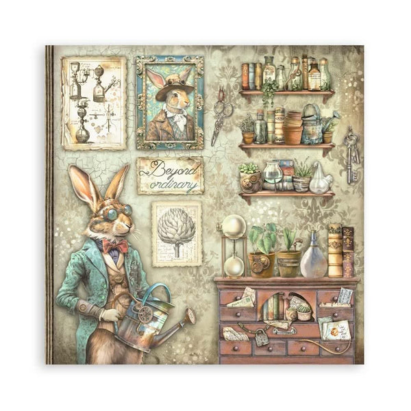 Stamperia Single-Sided Paper Pad 8"x 8" 22/Pkg - Alterego