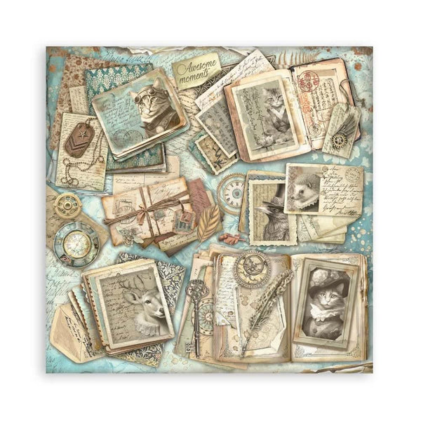 Stamperia Single-Sided Paper Pad 8"x 8" 22/Pkg - Alterego