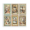 Stamperia Single-Sided Paper Pad 8"x 8" 22/Pkg - Alterego