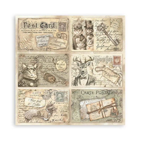 Stamperia Single-Sided Paper Pad 8"x 8" 22/Pkg - Alterego
