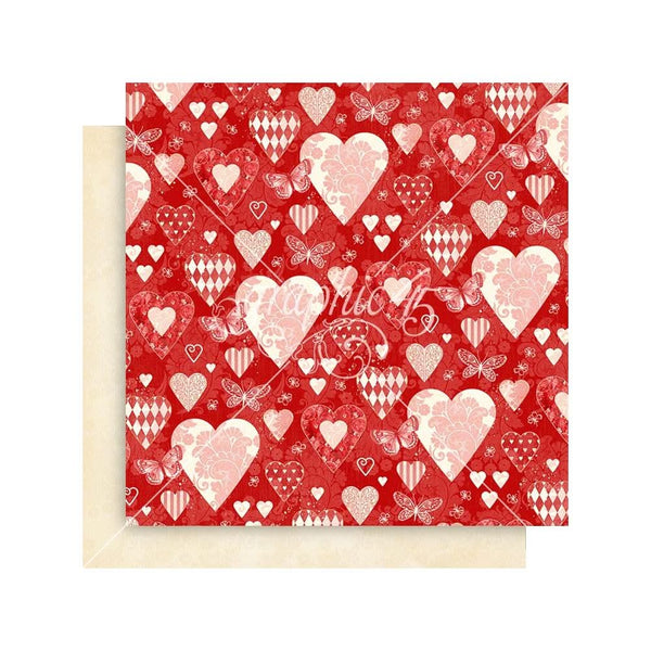 Graphic 45 Collection Pack 12"x 12" Patterns & Solids - Curiouser & Curiouser