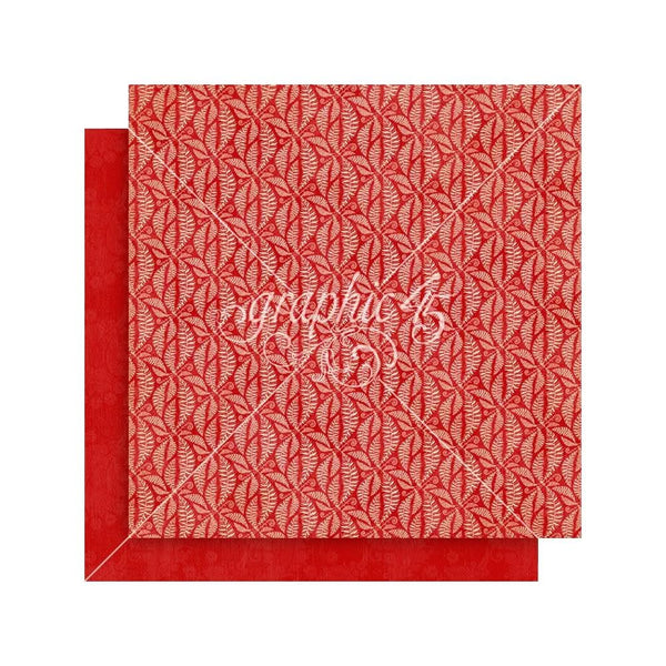 Graphic 45 Collection Pack 12"x 12" Patterns & Solids - Curiouser & Curiouser