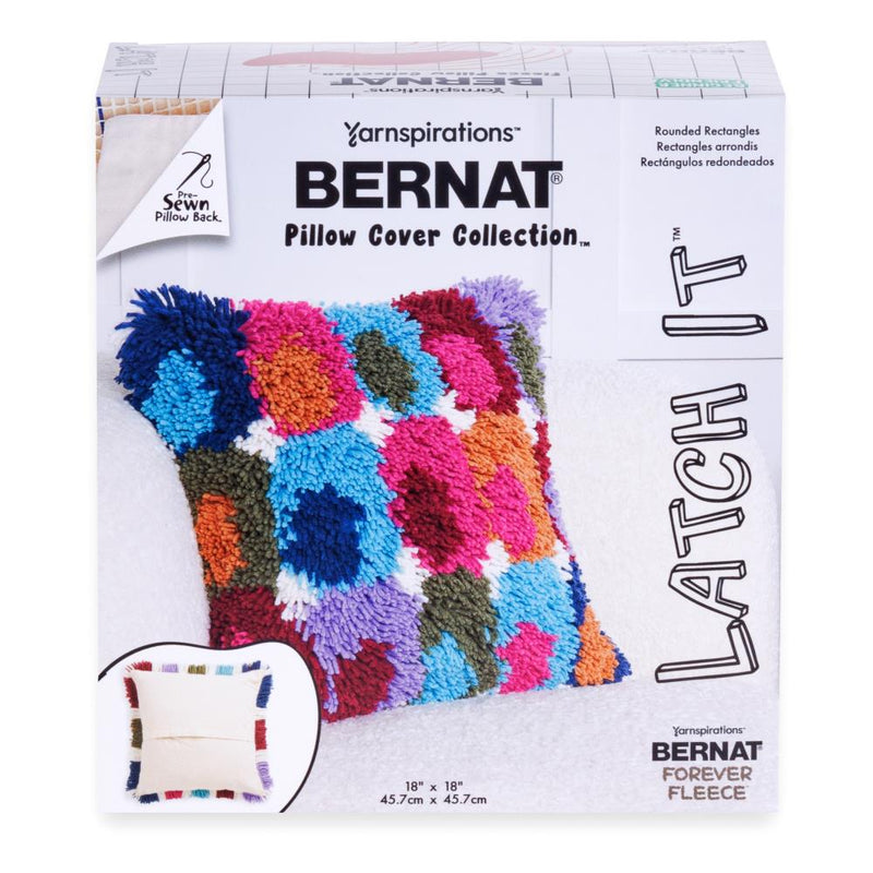 Bernat Latch It Pillow Round Rectangles