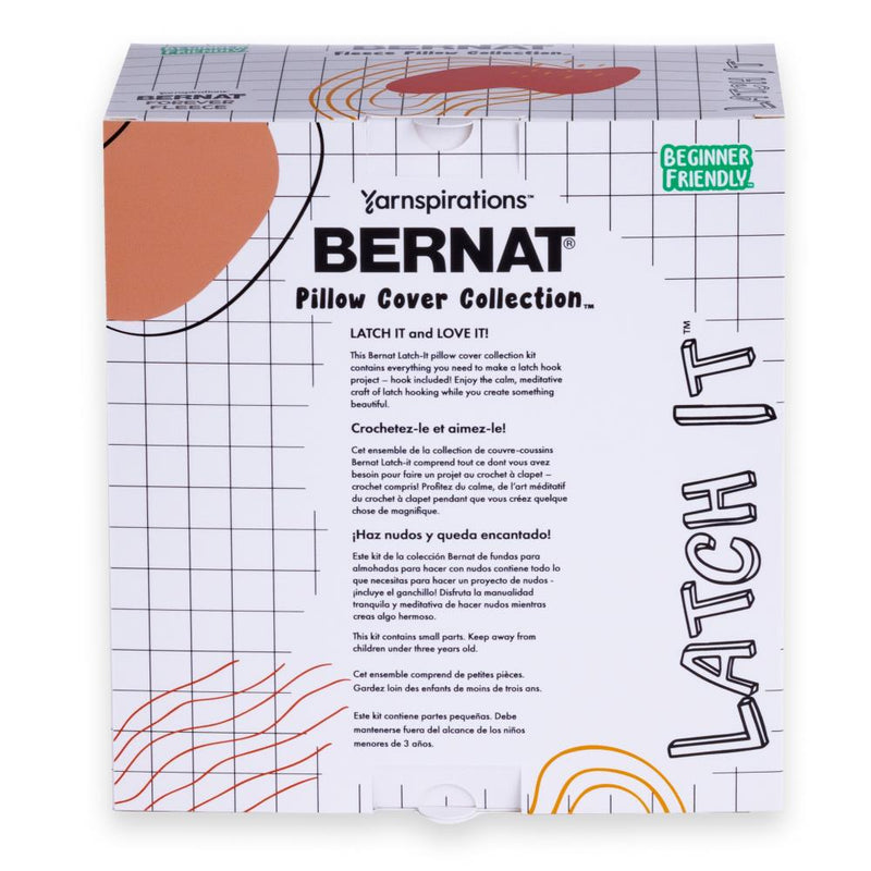 Bernat Latch It Pillow Pinwheel