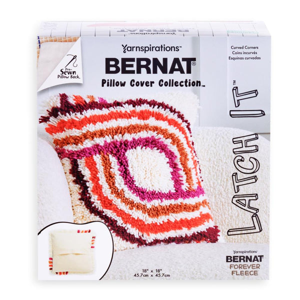 Bernat Latch It Pillow Pinwheel