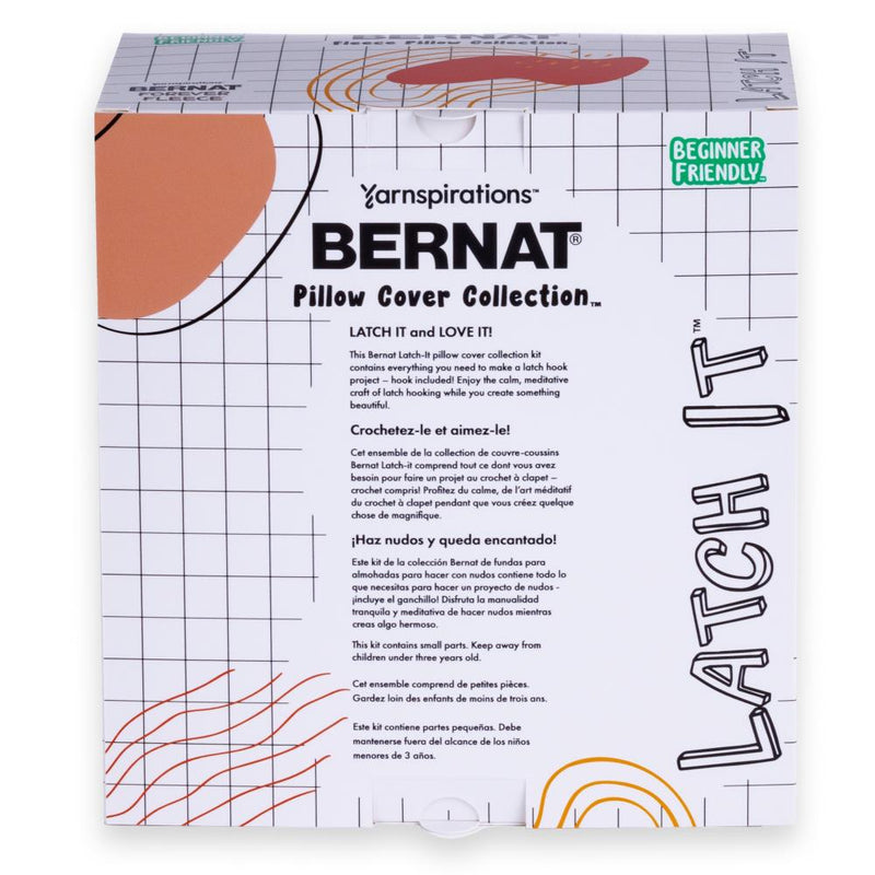 Bernat Latch It Pillow - Lava Lamp