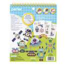 Perler Fused Bead Pattern Pad Outer Space