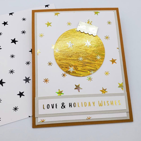 Deco Foil Transfer Sheets 6"X6" 12/Pkg - Firelight