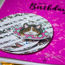 Deco Foil Transfer Sheets 6"X6" 12/Pkg - Icy