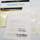 Deco Foil Transfer Sheets 6"X6" 12/Pkg - Birch